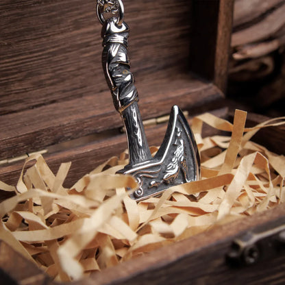 Viking Axe Necklace