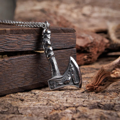 Viking Axe Necklace