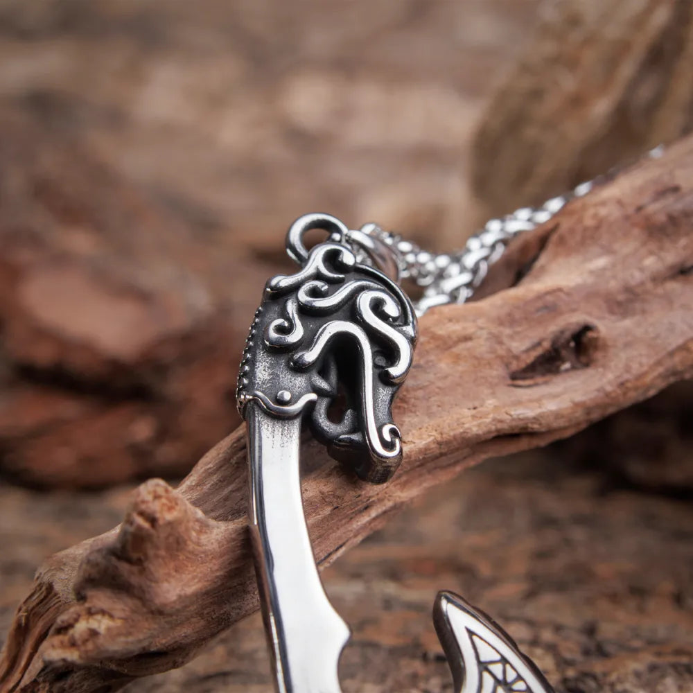 Viking Axe Necklace