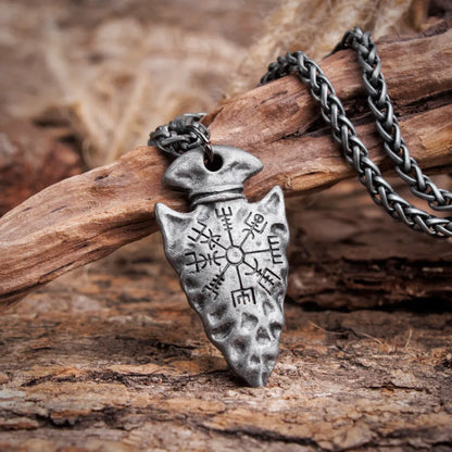 Viking Vegvisir Wayfinder Necklace