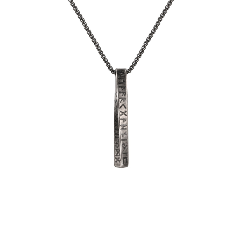 Runes Cube Necklace