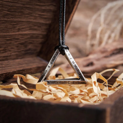 Runes Mobius Strip Pendant