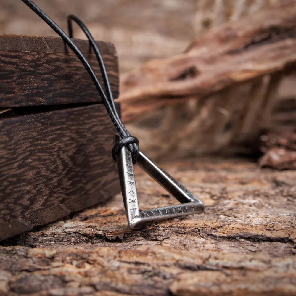 Runes Mobius Strip Pendant
