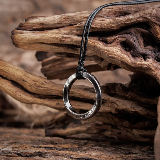 Runes Mobius Strip Pendant