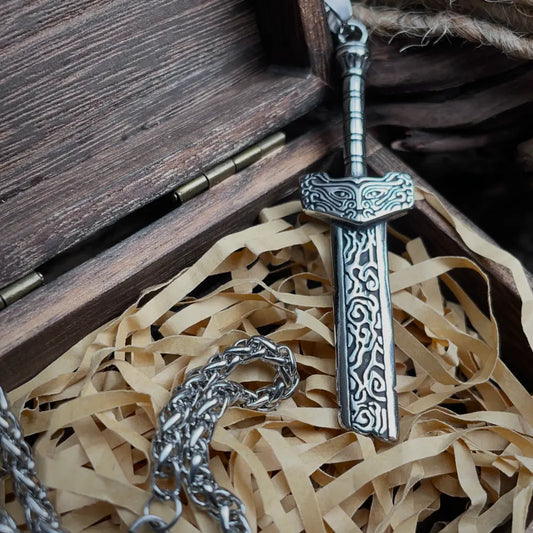 Maimed Sword Necklace