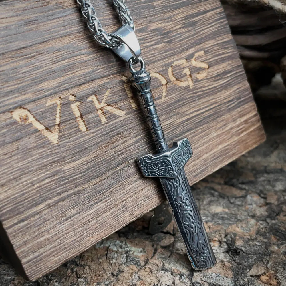 Maimed Sword Necklace