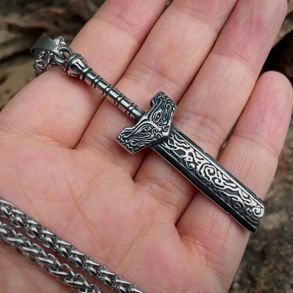 Maimed Sword Necklace