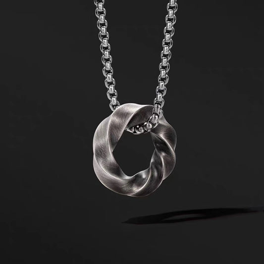 The Mobius Ring Necklace
