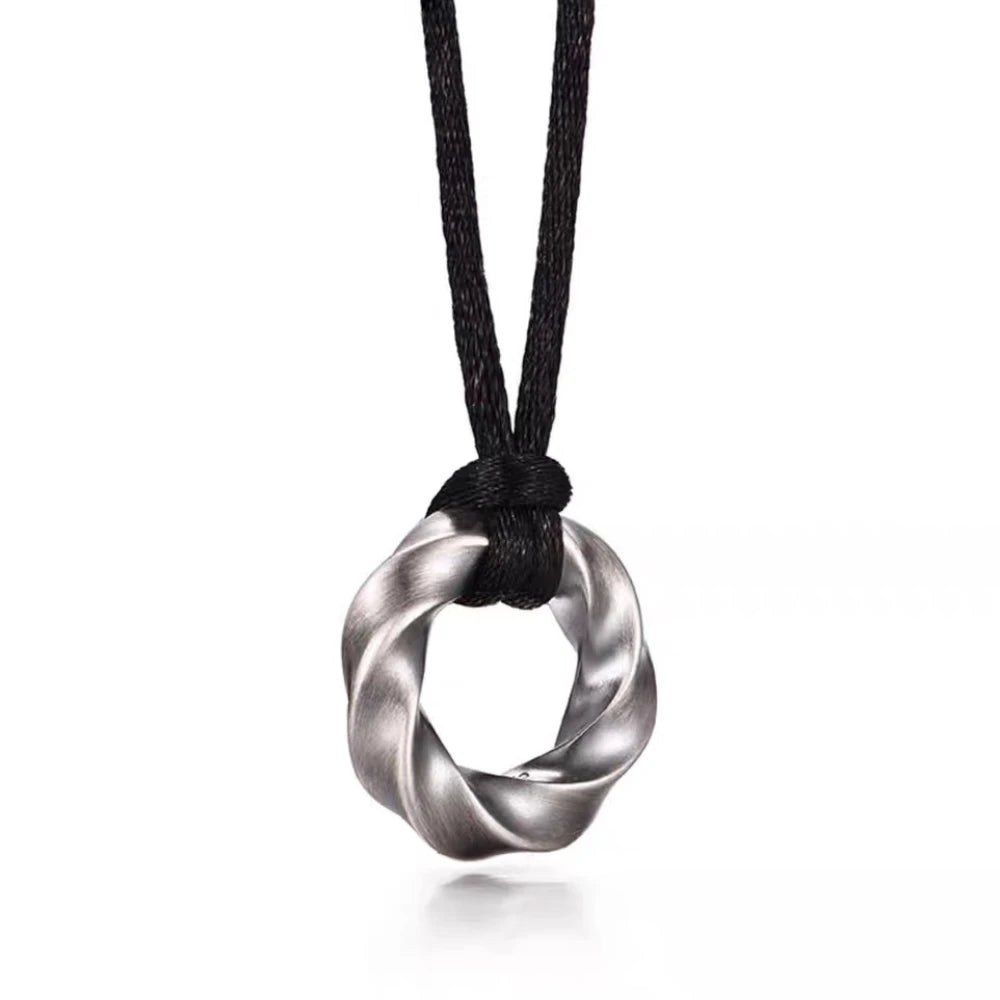 The Mobius Ring Necklace