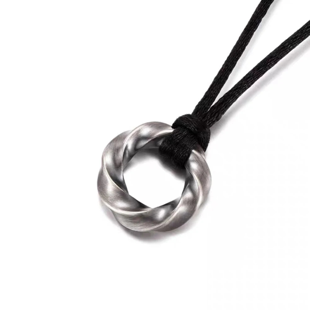 The Mobius Ring Necklace