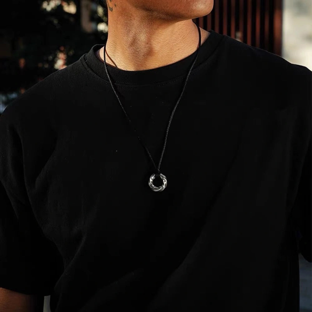 The Mobius Ring Necklace
