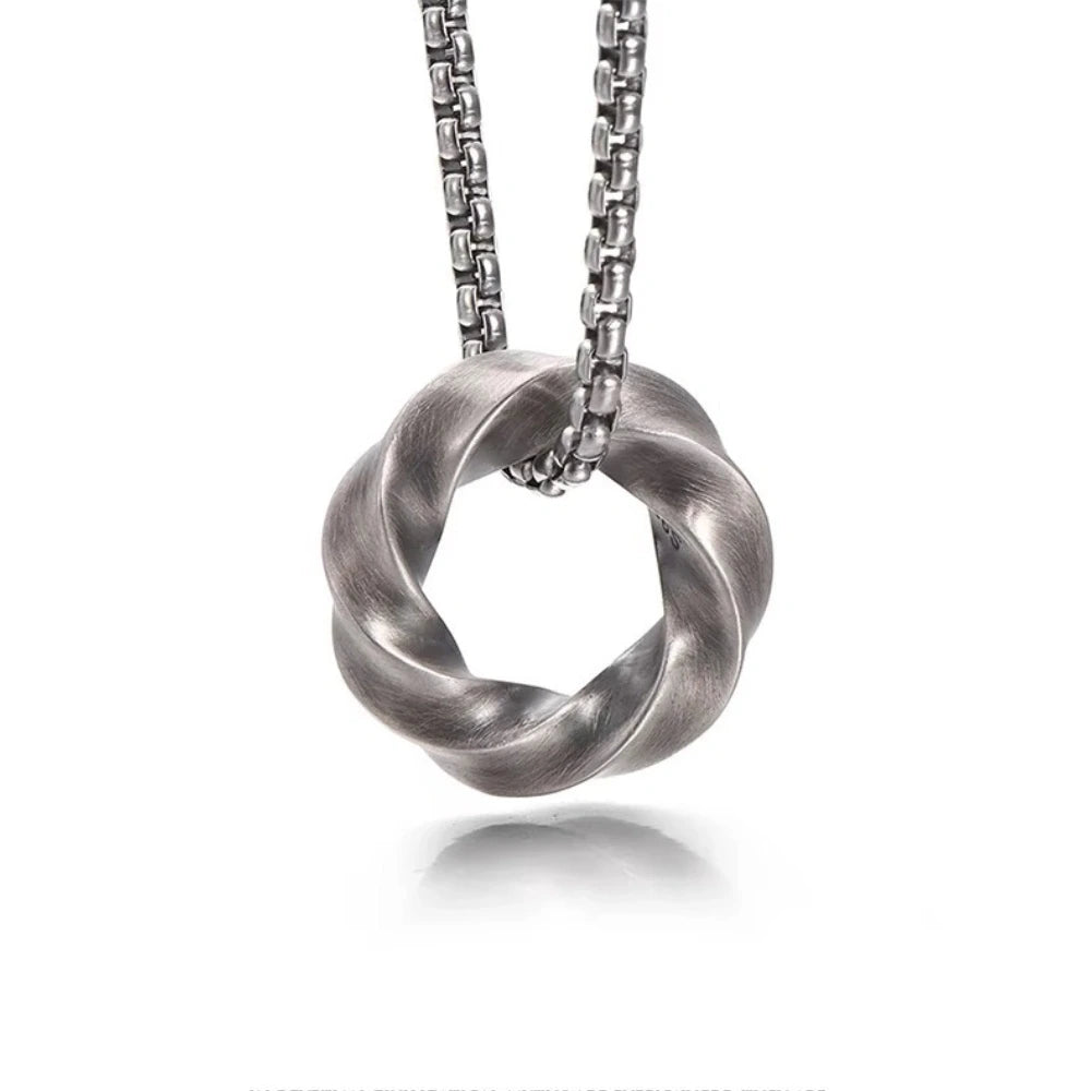 The Mobius Ring Necklace