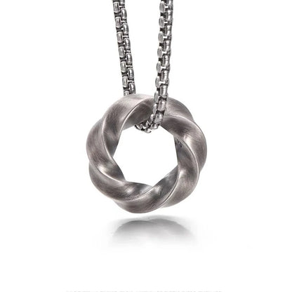 The Mobius Ring Necklace