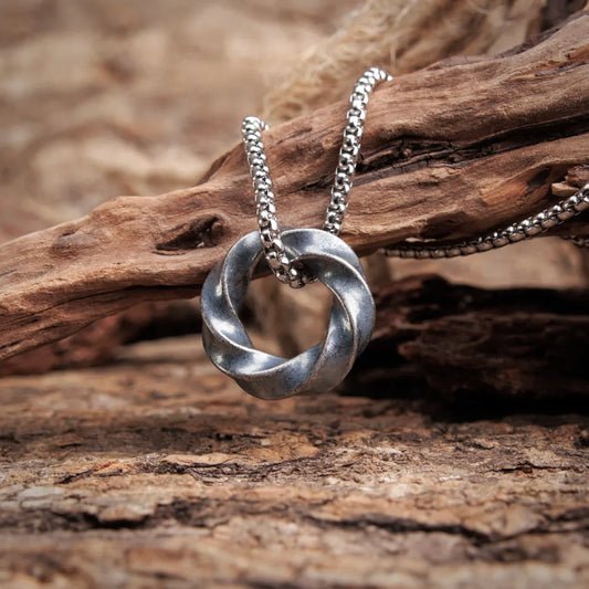 The Mobius Ring Necklace