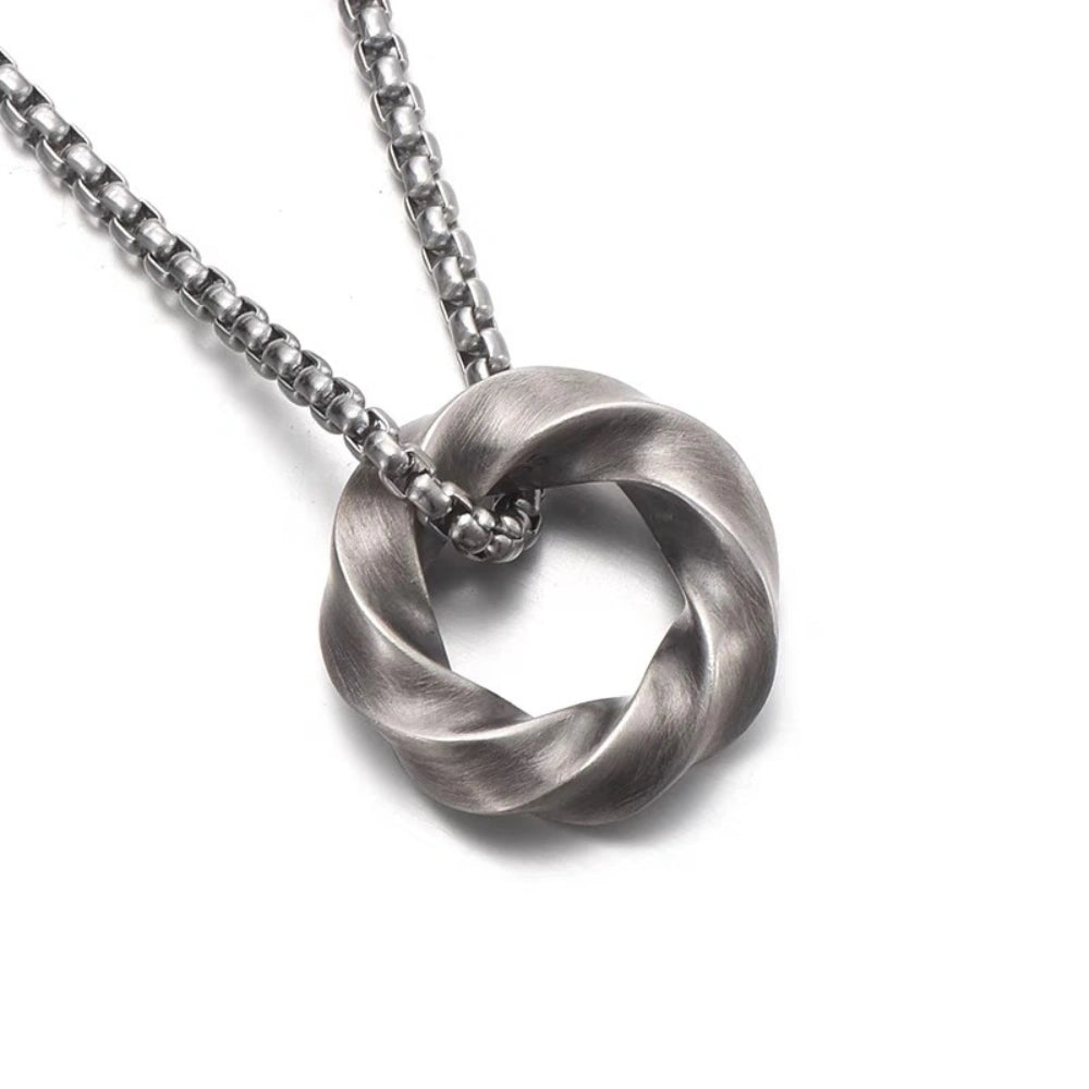 The Mobius Ring Necklace