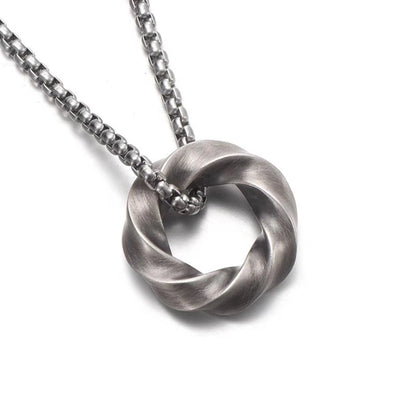 The Mobius Ring Necklace