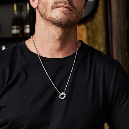 The Mobius Ring Necklace