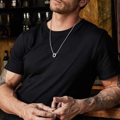 The Mobius Ring Necklace