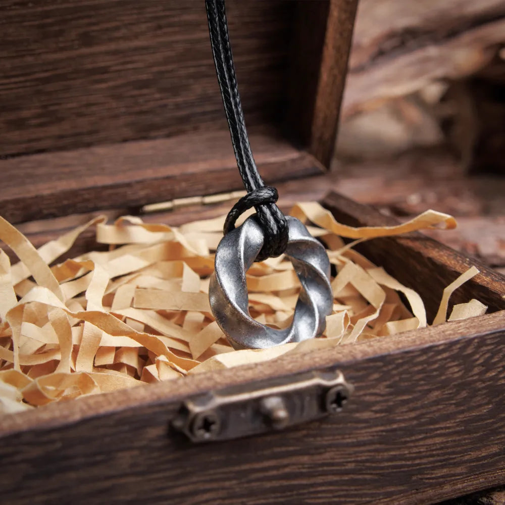The Mobius Ring Necklace