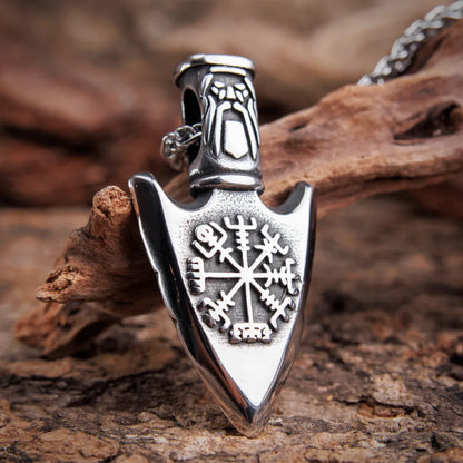 Valknut Path Necklace