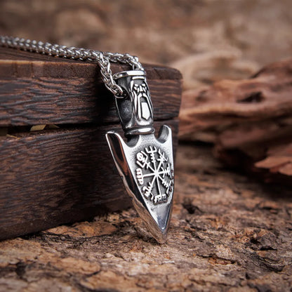 Valknut Path Necklace
