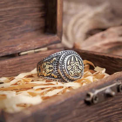Bear Paw Claw Ring
