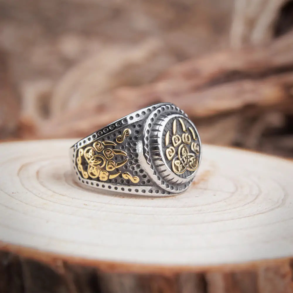 Bear Paw Claw Ring