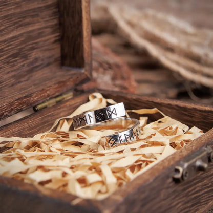 Nordic Amulet Runes Ring