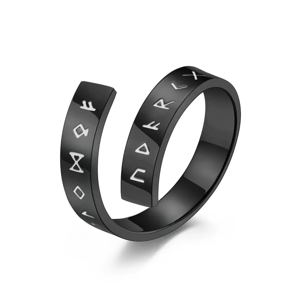 Nordic Amulet Runes Ring