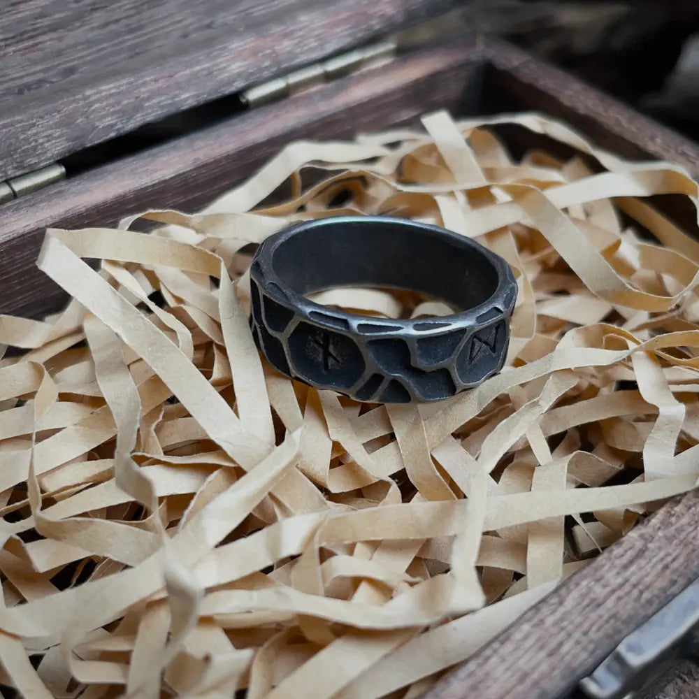 Norse Amulet Runes Ring