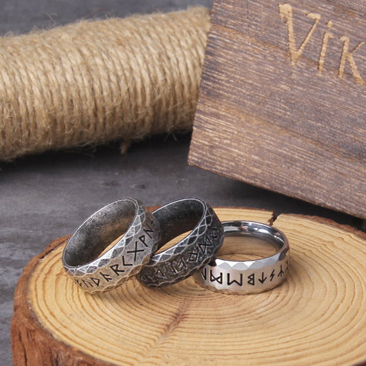 The Viking Runes Ring