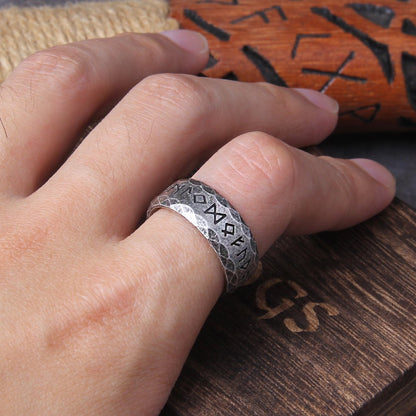 The Viking Runes Ring