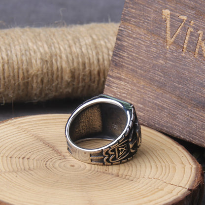 Triple Valknut Ring