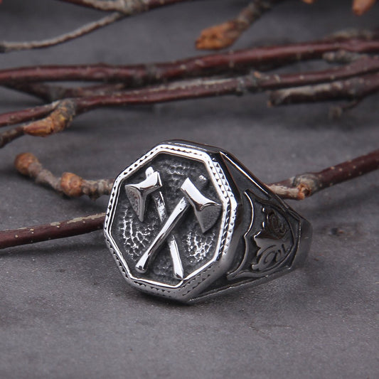 Viking Axe Ring