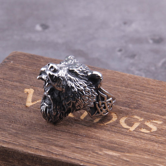 Viking Bear Ring