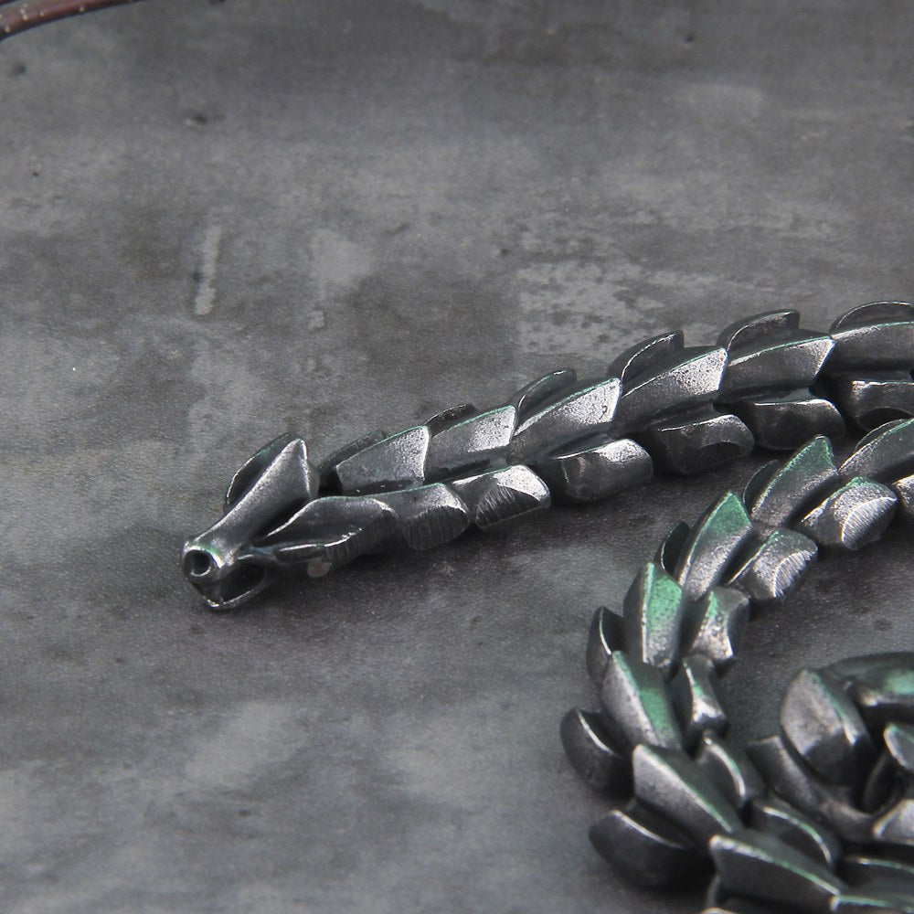 Viking Jormungandr Necklace