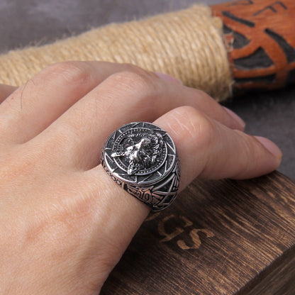 Viking Wolf Ring