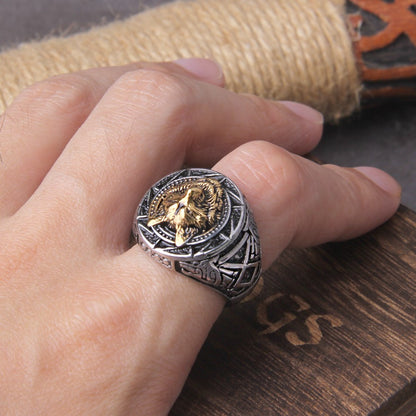 Viking Wolf Ring