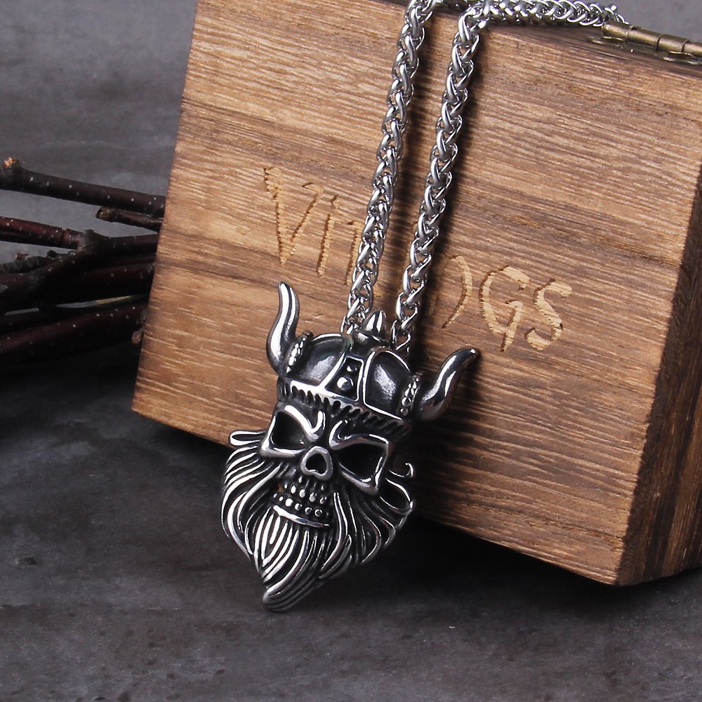 Warrior Helmet Necklace